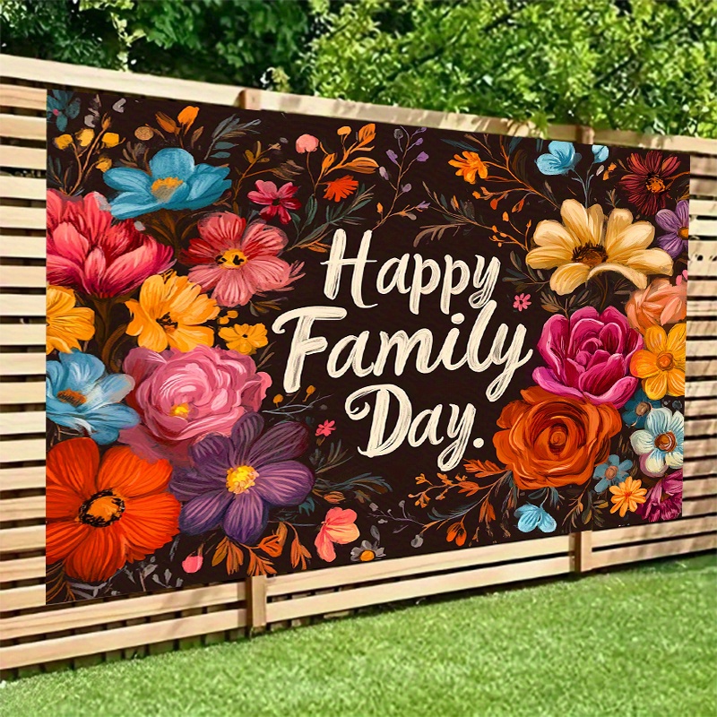 Photography Graphic Design - 2D-Grafikdesign, 2D-Grafikbanner zum Thema „Happy Family