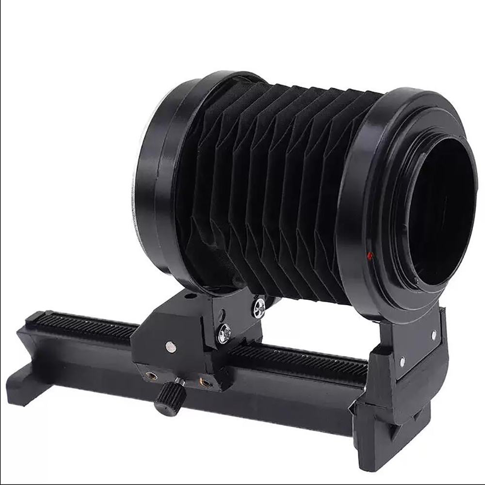 Camera Slider Rail - FOTGA Makro-Verlängerungsbalg-Faltenbalglinse mit Single-Rail-Slider für spiegellose