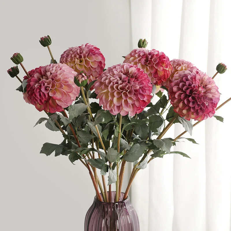 Photography Simulator - Amerikanisches Wohnambiente-Simulations-Set: Herbstliche Gänseblümchen-Kunstblumen, Studio-Fotografie-Requisiten, 2