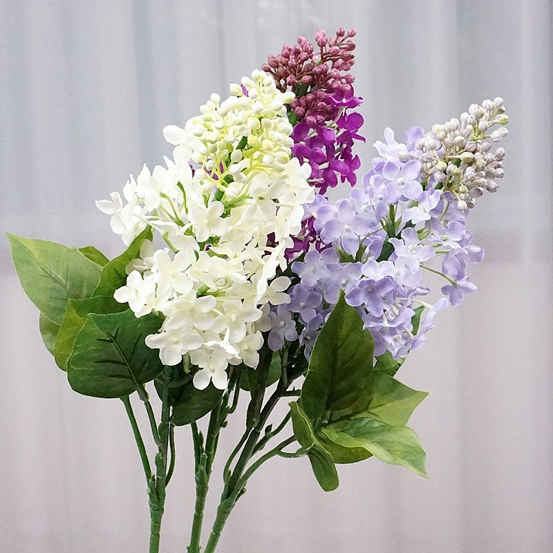 Photography Hotel - 24,41 Zoll lila künstliche Blumen für