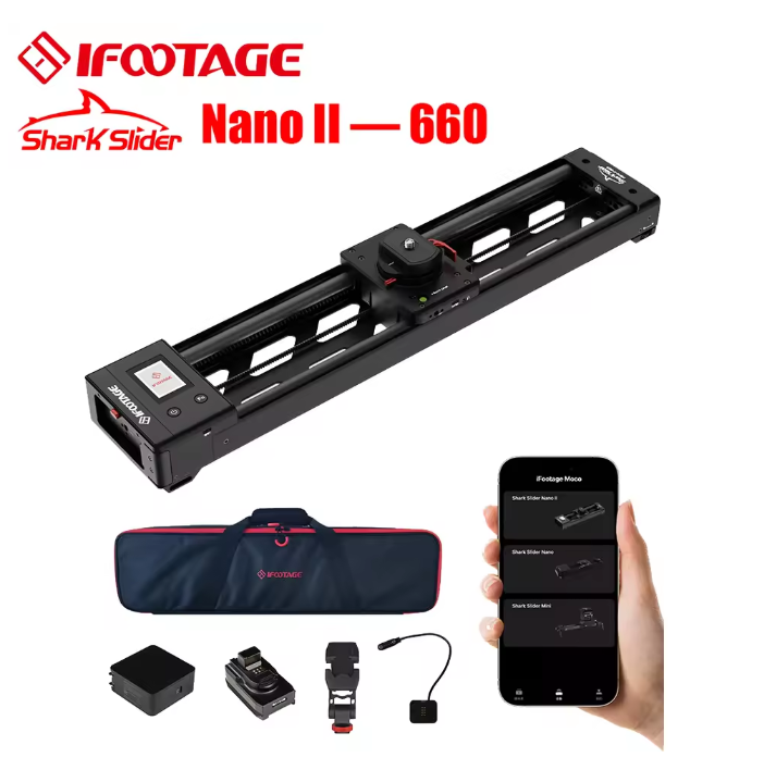 Camera Slider Rail - IFOOTAGE Shark Slider Nano II –