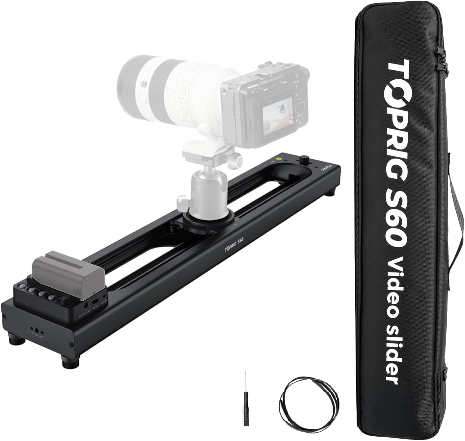 Camera Slider Rail - Accsoon Toprig S40 motorisierter Schieber, kabellose