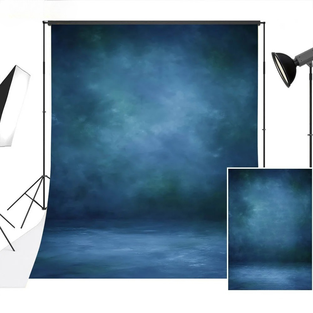 Photography Dark Cloth - Abstrakte Kunsttextur Dunkler Farbverlauf Themen-Banner Hintergrundstoff,