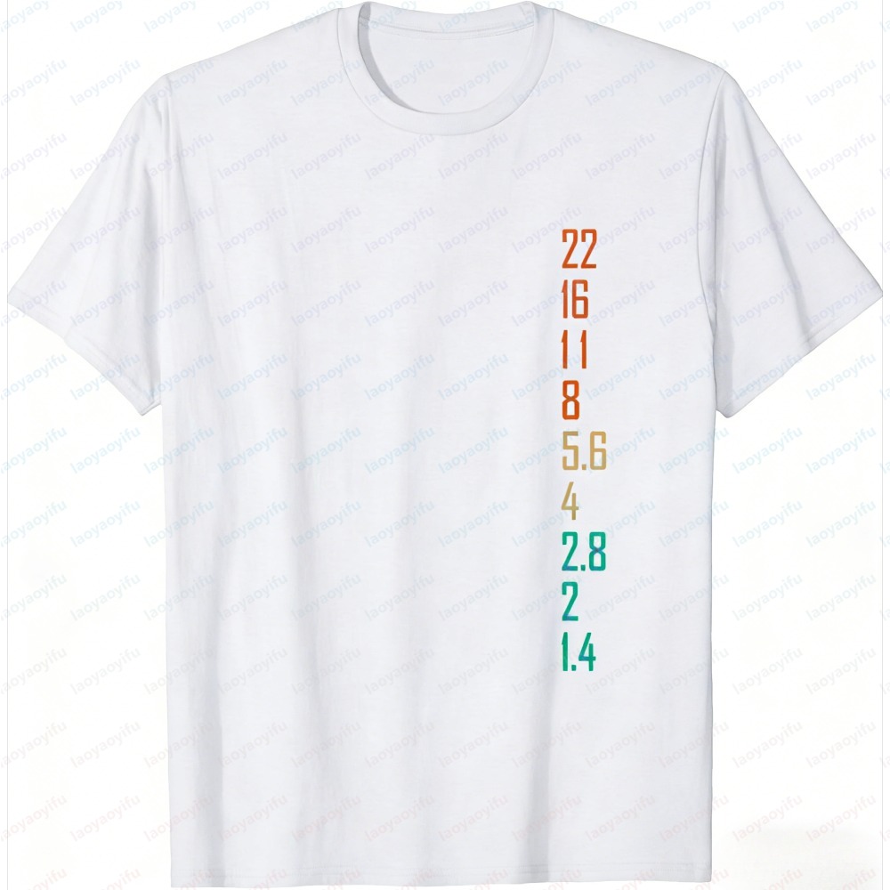 Photography Graphic Design - Ashion Herren T-Shirt Sommer Kurzarm Fotograf