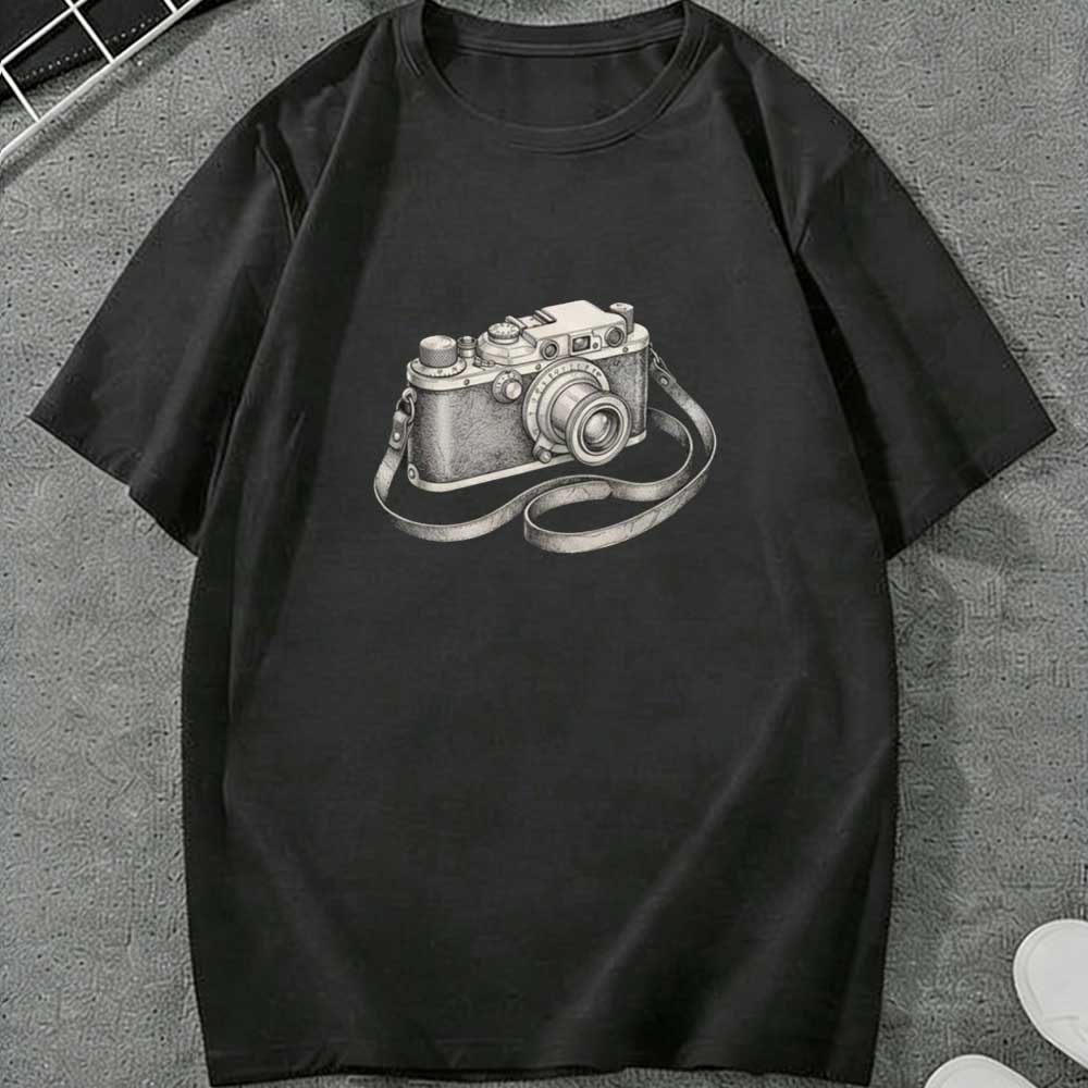 Kamera-Shirt Vintage Kamera-T- – Photography Graphic Design Bewertung und Preis