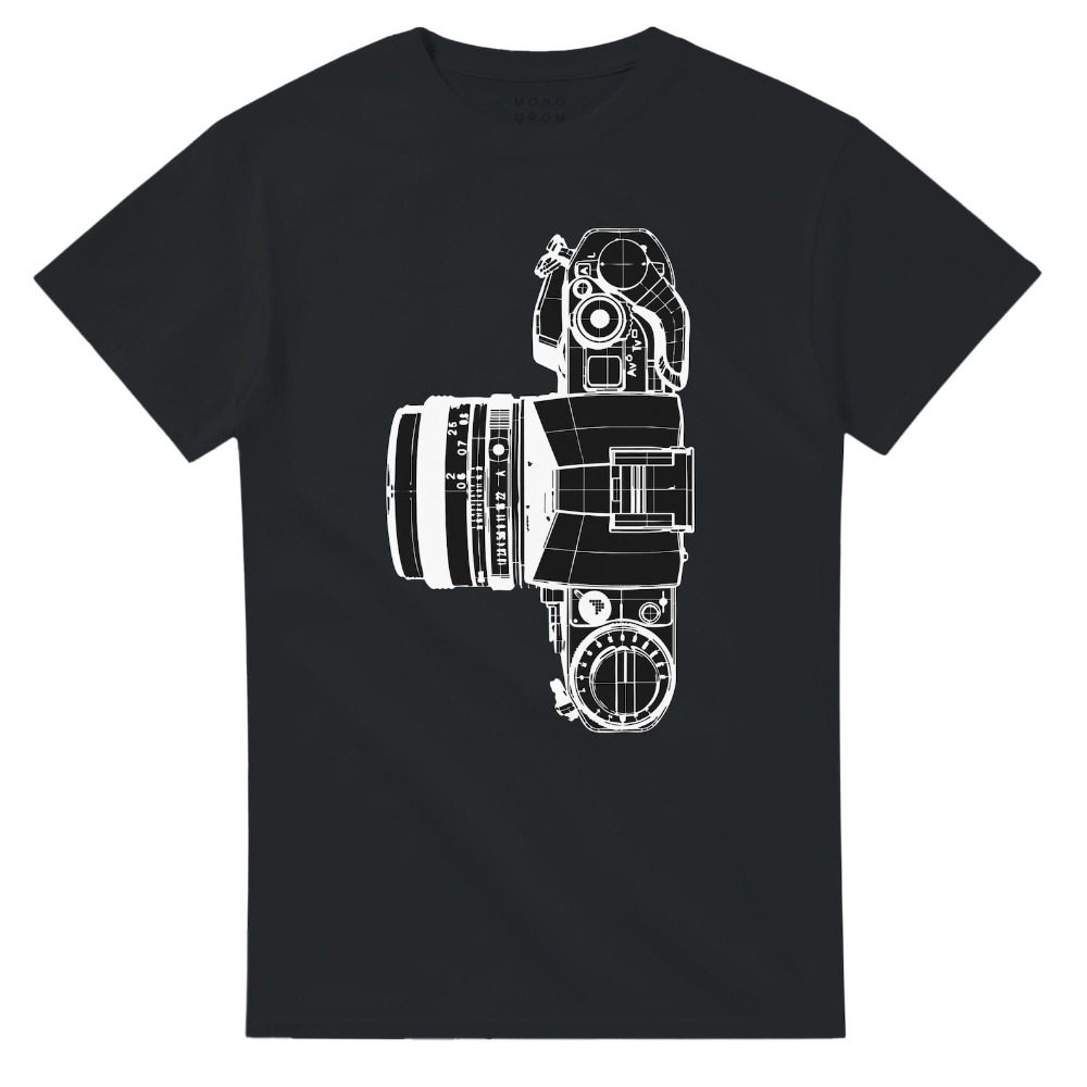 Vintage-Kamera-T-Shirt, Fotogr – Photography Graphic Design Bewertung und Preis
