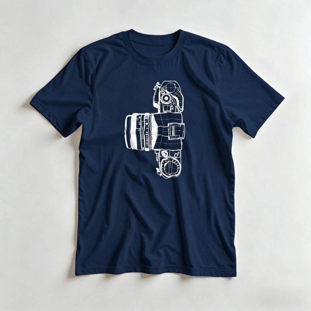Vintage-Kamera-T-Shirt, Fotogr – Photography Graphic Design Bewertung und Preis