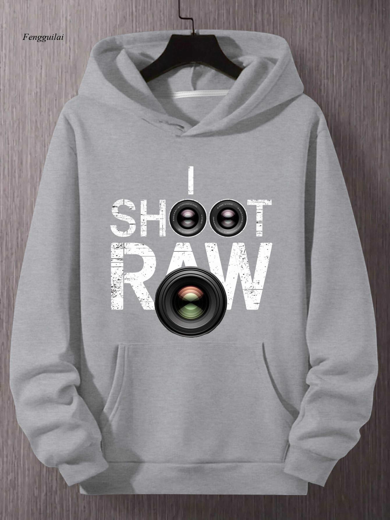 Shoot Raw Photography Hoodie – – Photography Graphic Design Bewertung und Preis