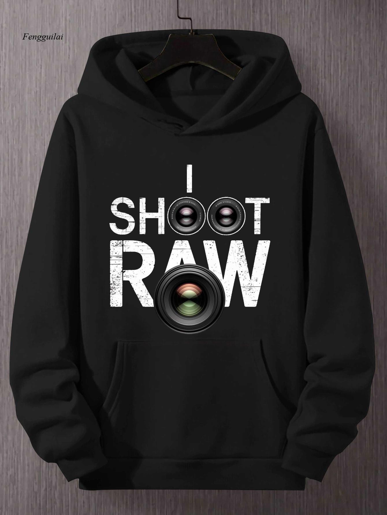 Shoot Raw Photography Hoodie – – Photography Graphic Design Bewertung und Preis