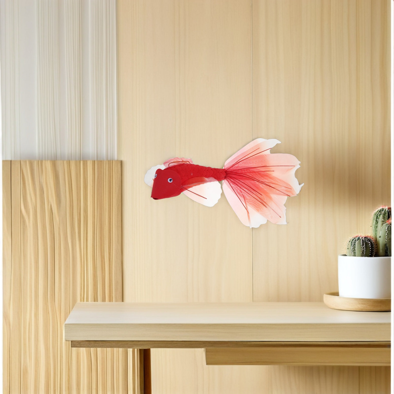 Rote Koi-Fische aus Polyester  – Photography Year Bewertung und Preis