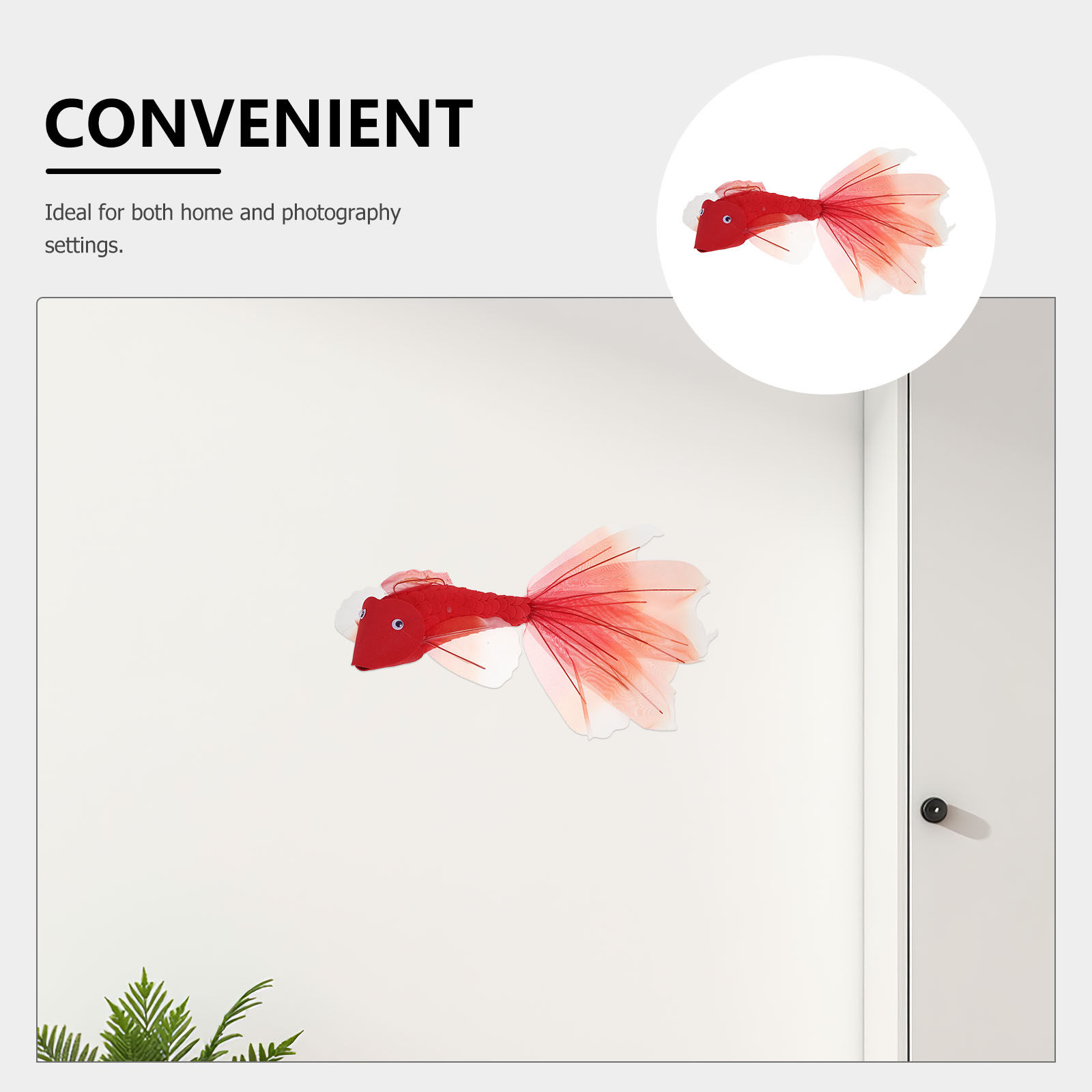 Rote Koi-Fische aus Polyester  – Photography Year Bewertung und Preis