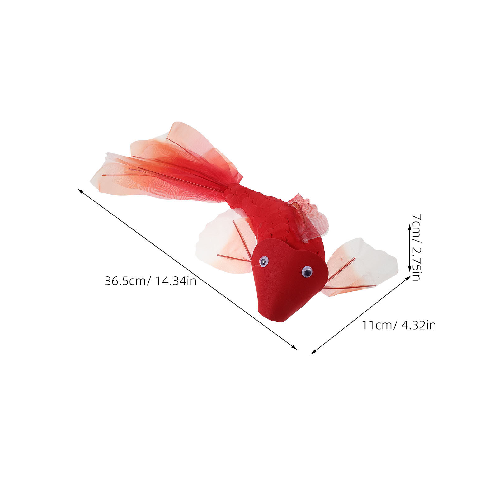 Rote Koi-Fische aus Polyester  – Photography Year Bewertung und Preis
