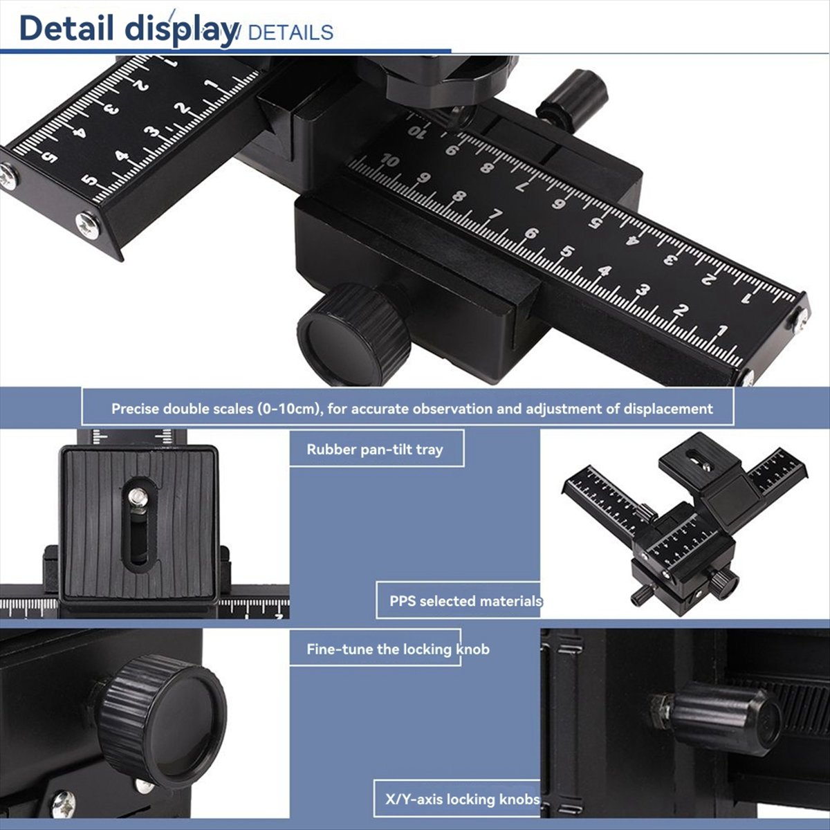 M05K 4-Wege-Makro-Fokusschiene – Camera Slider Rail Bewertung und Preis
