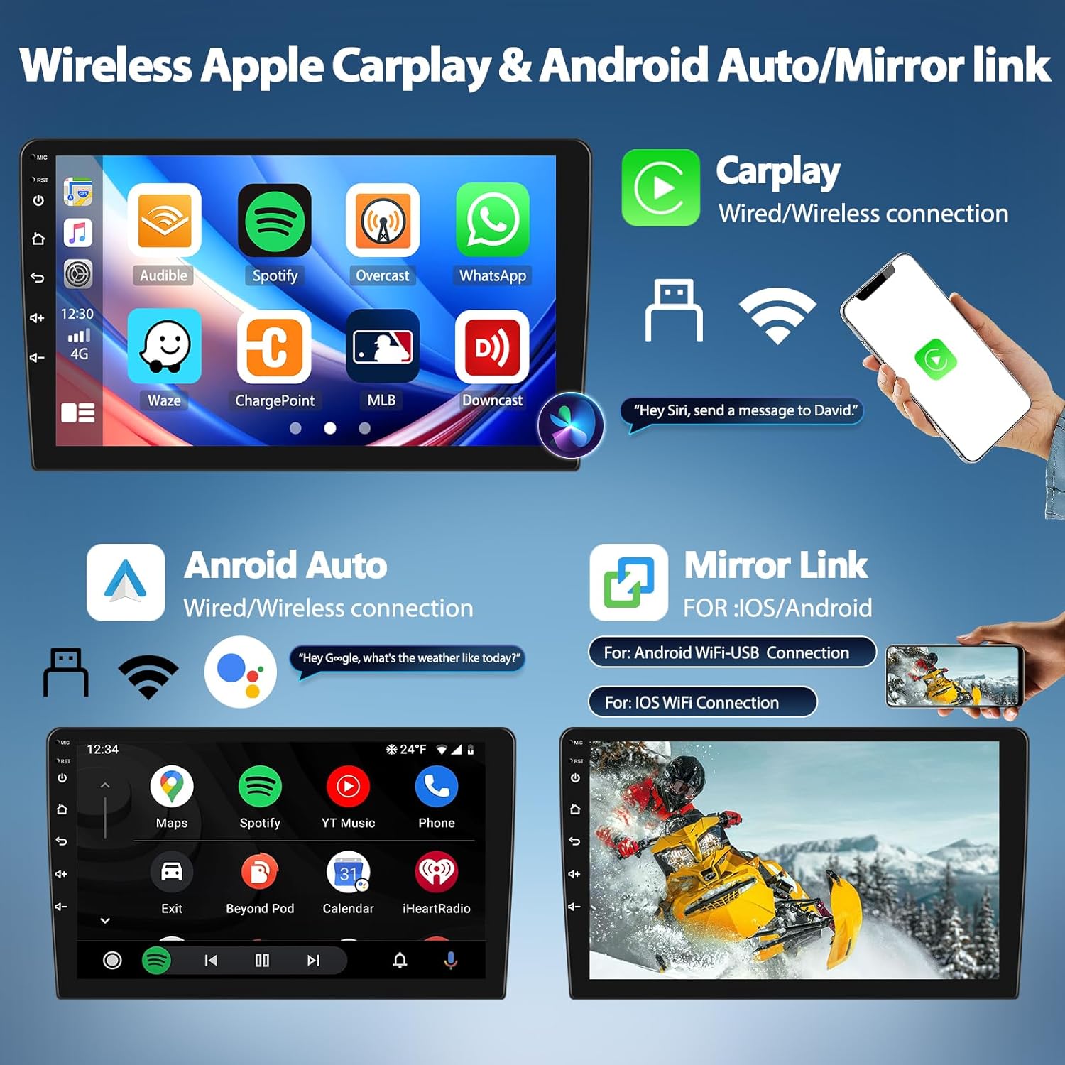Android 16 Carplay Auto Für Ho – Photograph Mp3 Bewertung und Preis