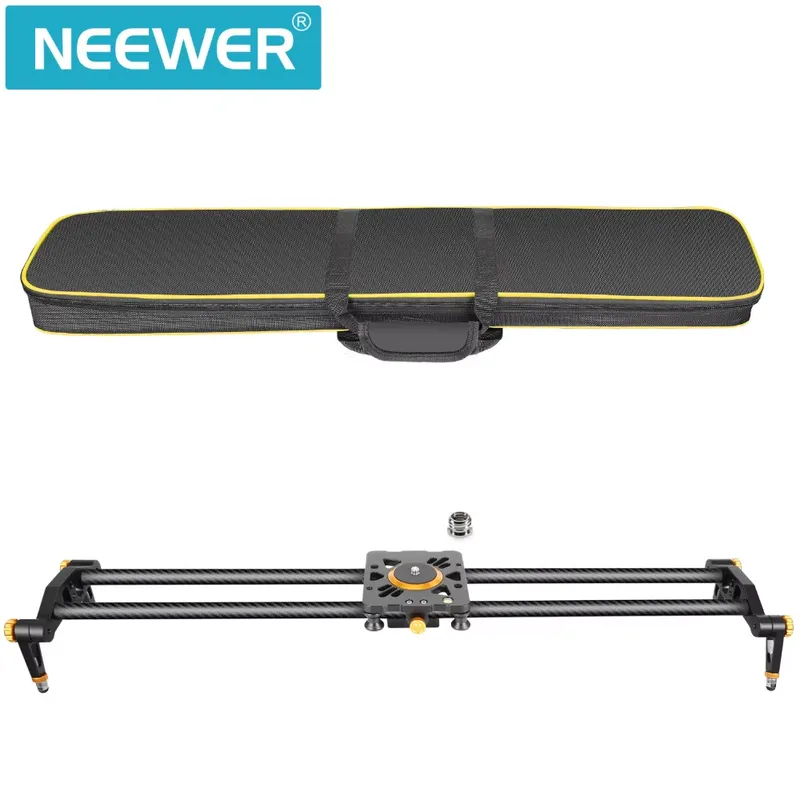 Neewer 39,4 Zoll/100 cm Kohlef – Camera Slider Rail Bewertung und Preis