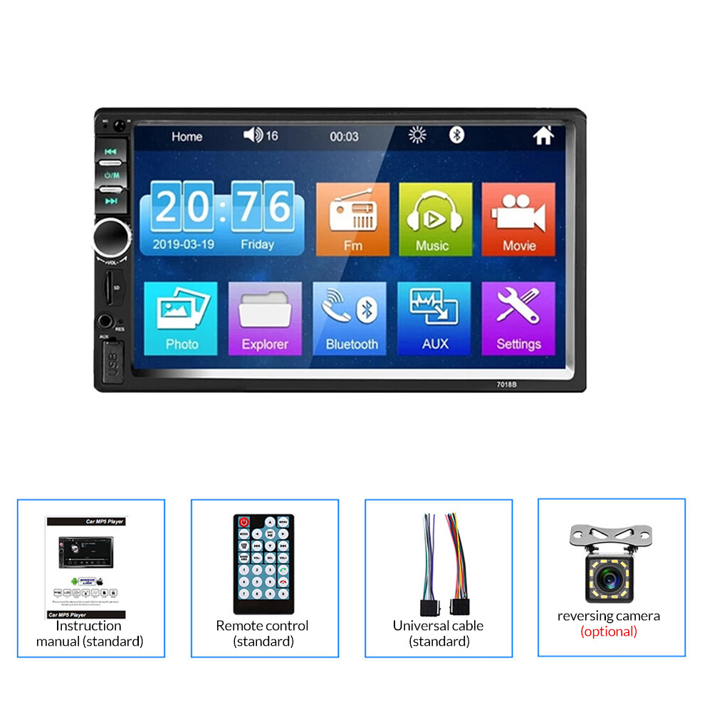7-Zoll-Auto-MP5-Player, Doppel – Photograph Mp3 Bewertung und Preis
