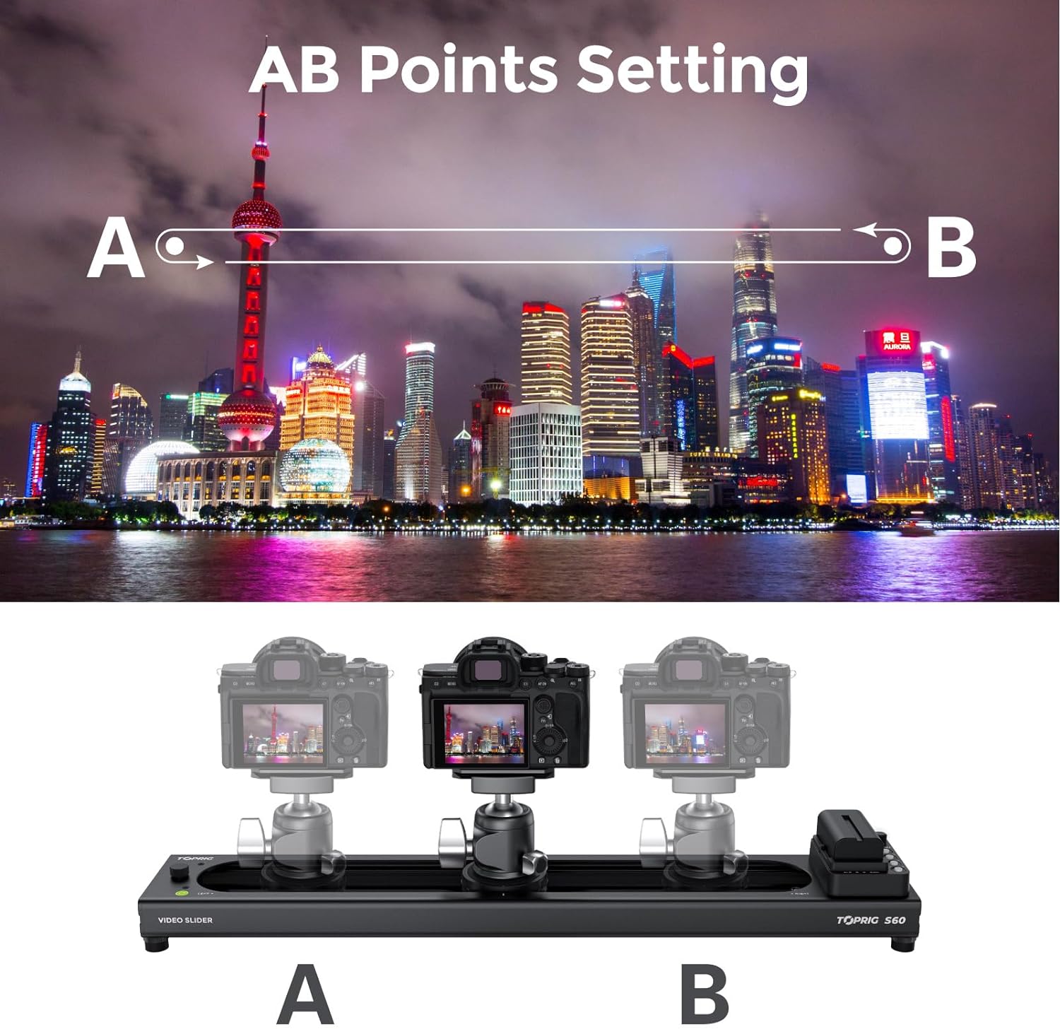 Accsoon Toprig S40 motorisiert – Camera Slider Rail Bewertung und Preis